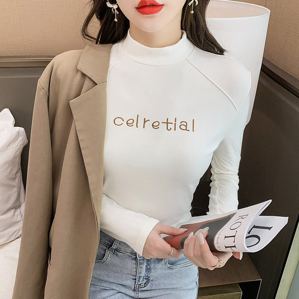 Ležerna ženska bluza s niskom polo kragnom u četiri boje