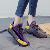 Ženske sportske tenisice od mreže s ravnim potplatom