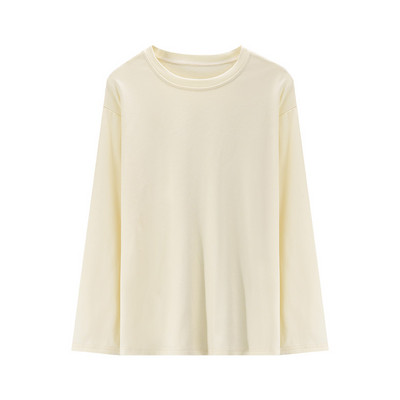 Jesenska široka bluza dugih rukava - jednobojna