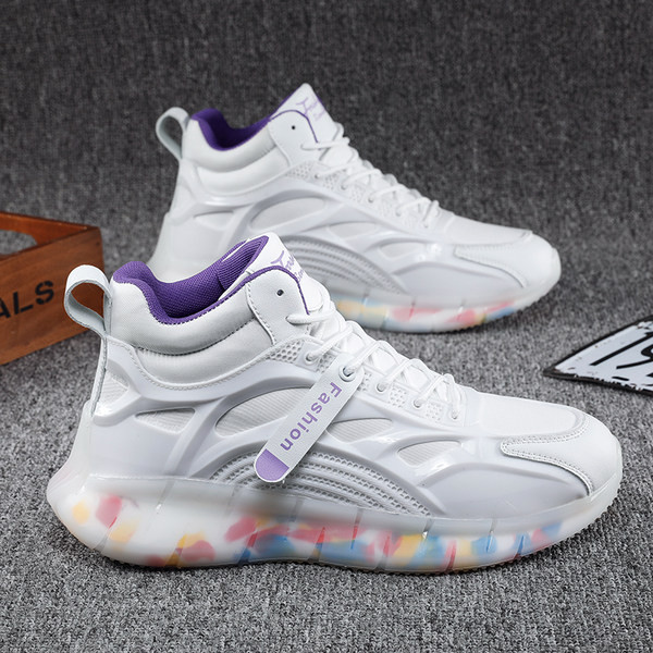 Adidasi barbati cu talpa de cauciuc - model inalt