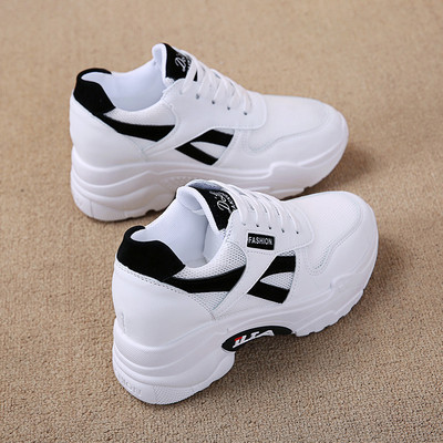 Ženske tenisice od eko kože u dva modela platforme