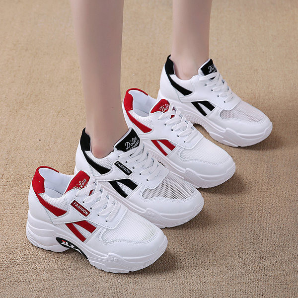 Ženske tenisice od eko kože u dva modela platforme