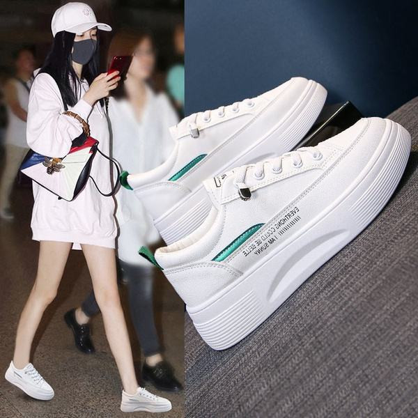 Ženske tenisice bijele boje sa ravnim đonom