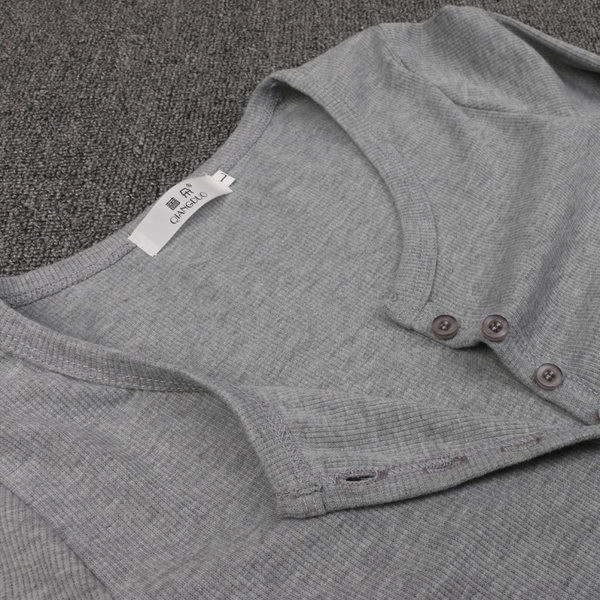 Ležerna bluza s dugmićima i dugim rukavima - tri boje