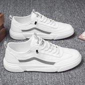 Novi model muških patika od eko kože bijele boje