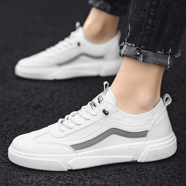 Novi model muških patika od eko kože bijele boje