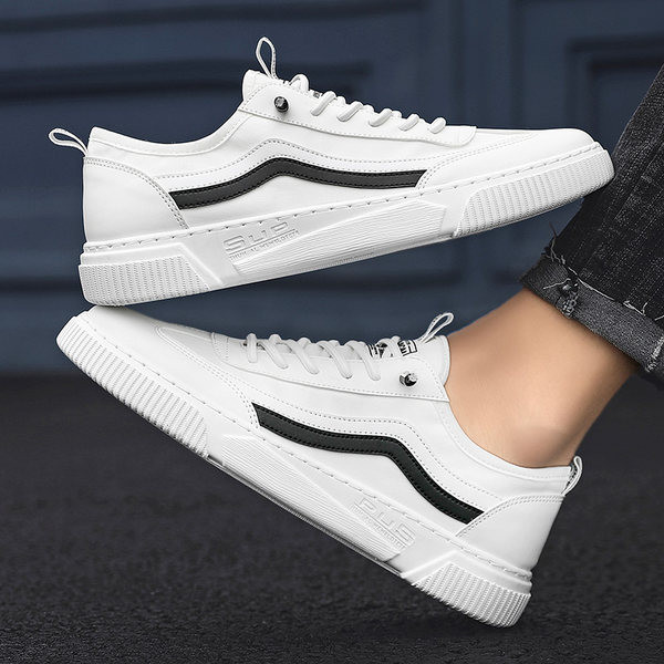 Novi model muških patika od eko kože bijele boje