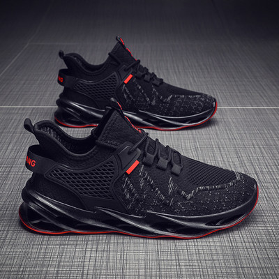 Mrežaste tenisice za muškarce sport i casual s visokim potplatom