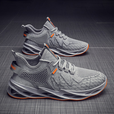 Mrežaste tenisice za muškarce sport i casual s visokim potplatom