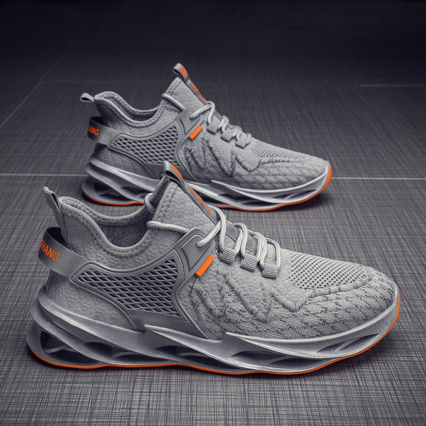 Mrežaste tenisice za muškarce sport i casual s visokim potplatom