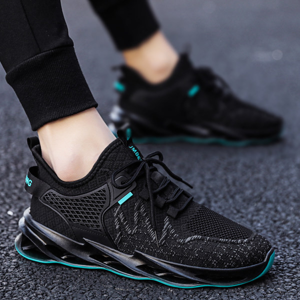 Mrežaste tenisice za muškarce sport i casual s visokim potplatom