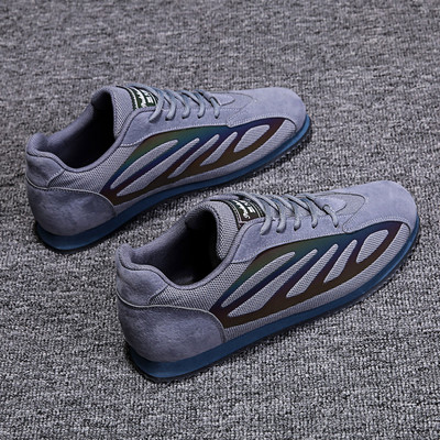 Muške tenisice od eko brušene kože - prozračne