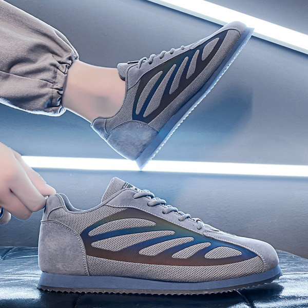 Muške tenisice od eko brušene kože - prozračne