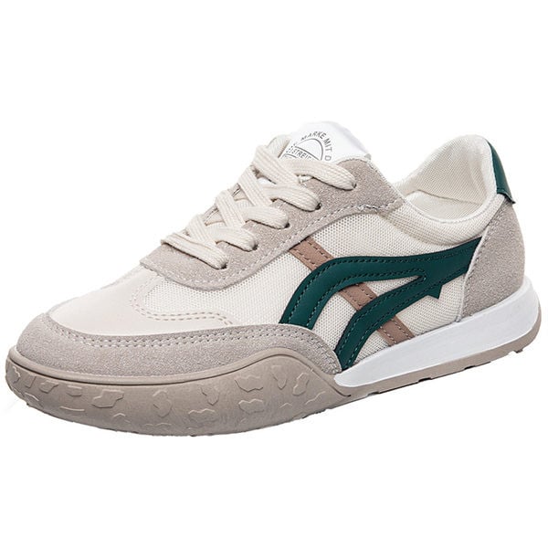 Ženske tenisice jednobojni model s rubovima i vezicama