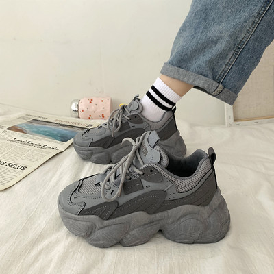 Ženske tenisice s visokim đonom i vezicama - tri boje