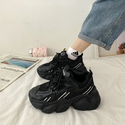 Ženske tenisice s visokim đonom i vezicama - tri boje