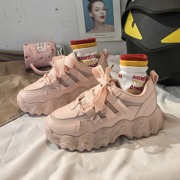 Ženske tenisice sa vezicama u tri boje