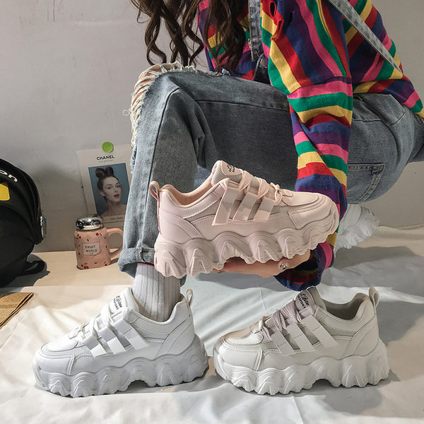 Ženske tenisice sa vezicama u tri boje