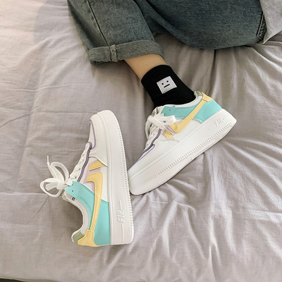 Adidasi eleganti de dama cu talpa plata in trei culori