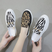 Ženske casual cipele sa metalnim ukrasom - dvije boje