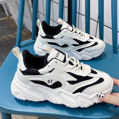 Ženske casual tenisice sa vezicama - dvije boje