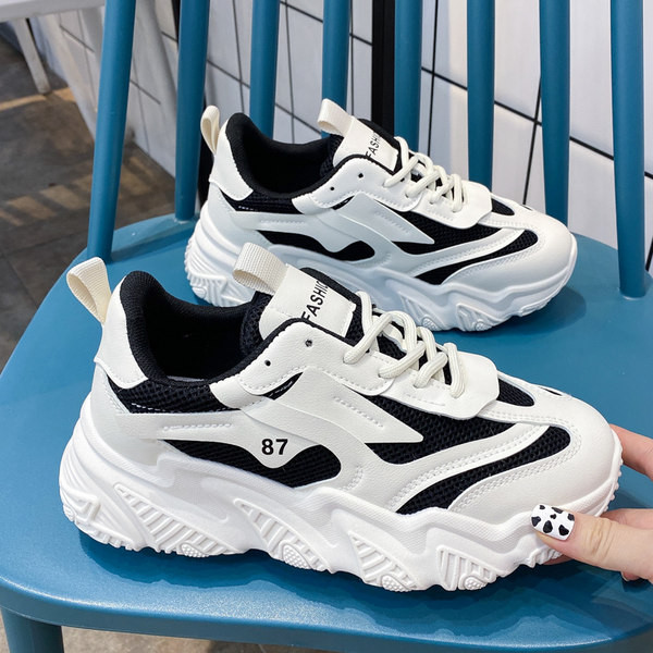 Ženske casual tenisice sa vezicama - dvije boje