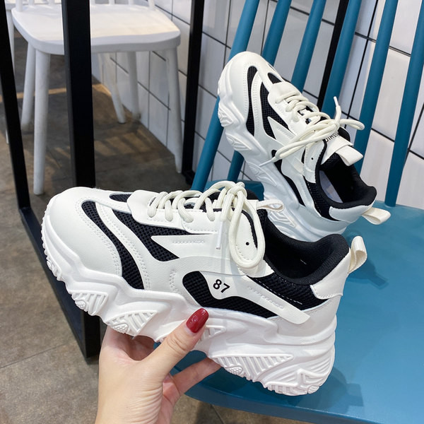 Ženske casual tenisice sa vezicama - dvije boje