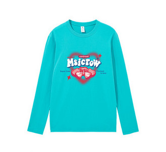 Ležerna široka bluza sa šarenim aplikacijama za žene