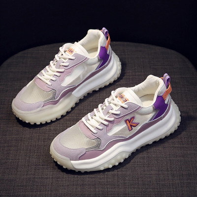 Ženske ležerne tenisice sa vezicama u dvije boje