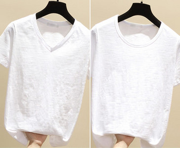 Komplet ženske majice kratkih rukava - običan model