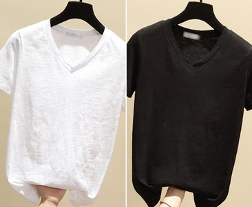 Komplet ženske majice kratkih rukava - običan model