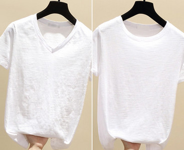 Komplet ženske majice kratkih rukava - običan model