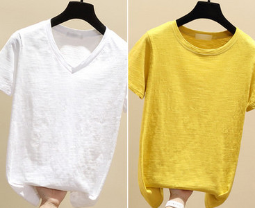 Komplet ženske majice kratkih rukava - običan model