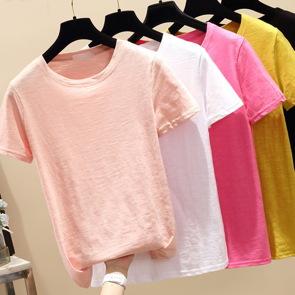 Komplet ženske majice kratkih rukava - običan model