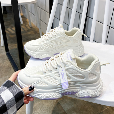 Ženske tenisice sa vezicama - bijele boje