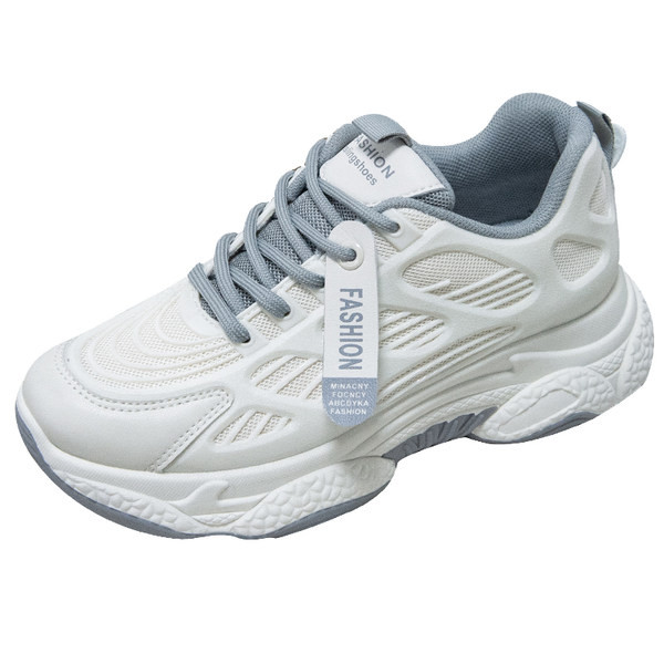Ženske tenisice sa vezicama - bijele boje
