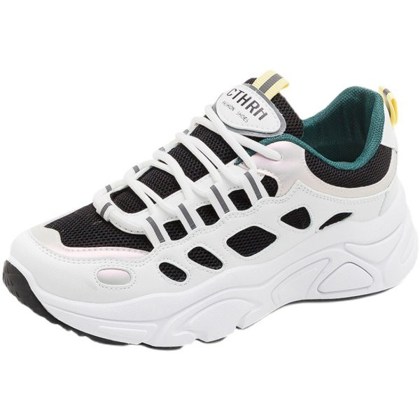 Moderne ženske tenisice sa vezicama u tri boje