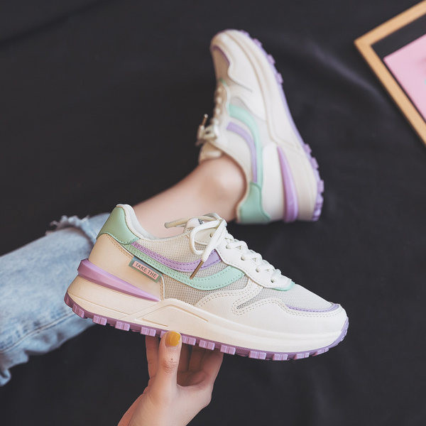 Elegantne ženske tenisice s ravnim potplatom u tri boje