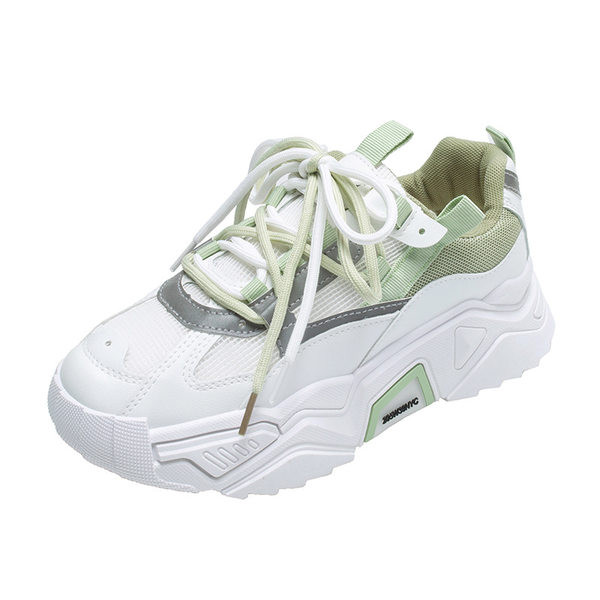 Adidasi de dama cu talpa plata si plasa