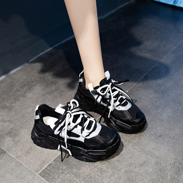 Adidasi de dama cu talpa plata si plasa