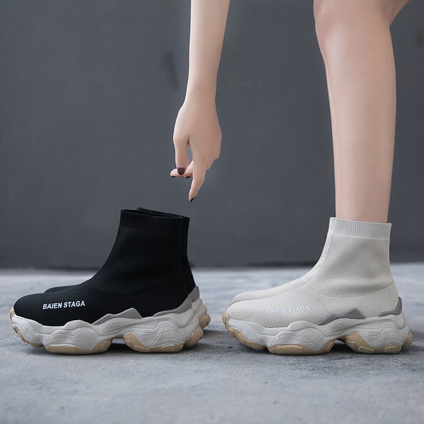 Ženske tenisice tipa čarapa obični model