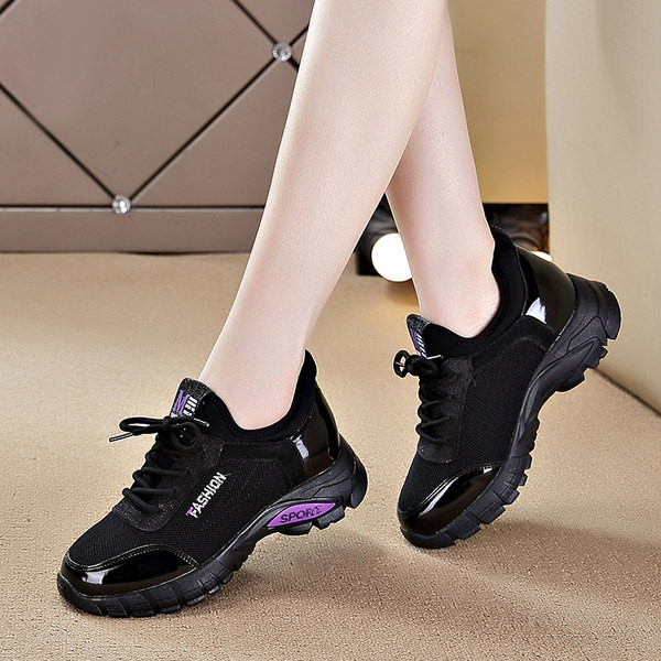 Moderne ženske tenisice sa vezicama u tri boje