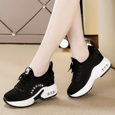 Ženske tenisice s visokom platformom i vezicama