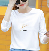 Komplet ženske bluze s printom i dugim rukavima