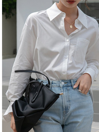 Moderna ženska košulja s gumbima i klasičnim ovratnikom