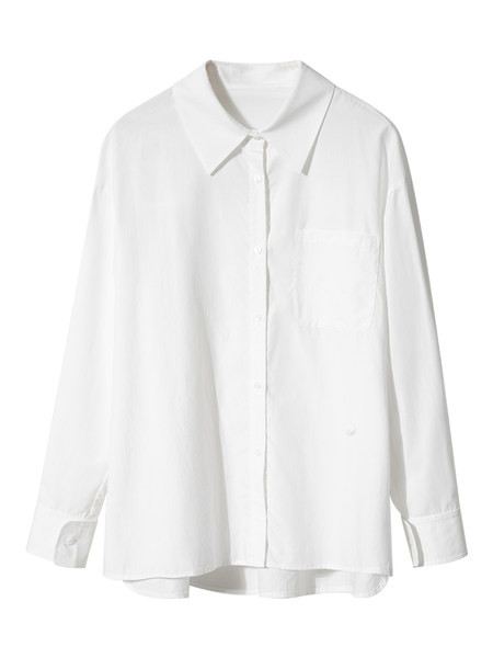 Moderna ženska košulja s gumbima i klasičnim ovratnikom