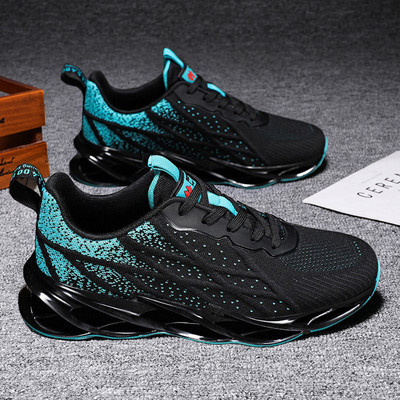 Naujo modelio sportiniai-laisvalaikiai vyriški sportbačiai aukštu padu