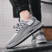 Ležerne muške tekstilne tenisice u tri boje