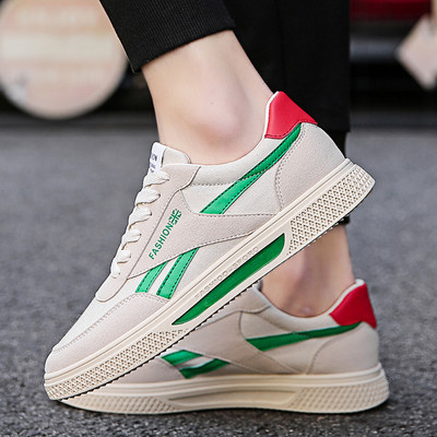 Sportske i svakodnevne muške tenisice prikladne za jesen od eko brušene kože i tkanine