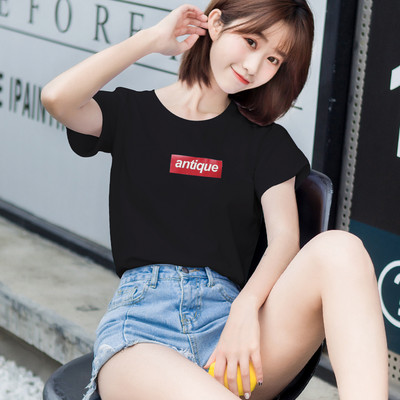 Ženska casual majica s raznim natpisima